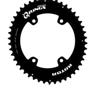 Rotor Q Ring Shimano Grx 110 Bcd Oval Chainring Zwart 48t