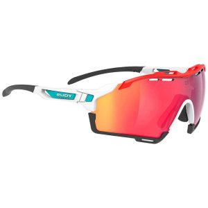 Rudy Project Cutline Sunglasses Transparant Multilaser Red/CAT3