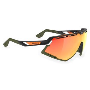 Rudy Project Defender Sunglasses Zwart Multilaser Orange/CAT3