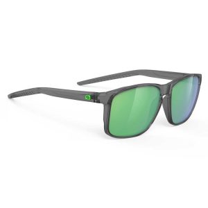 Rudy Project Overlap Sunglasses Grijs Polar 3FX HDR Multilaser Green/CAT3