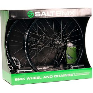 Saltbmx Valon Bmx Wheel Set Zilver 9.5 x 100 / 14 x 110 mm / 1s