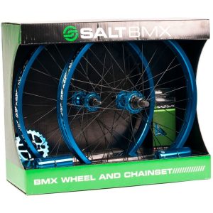 Saltbmx Valon Bmx Wheel Set Zilver 9.5 x 100 / 14 x 110 mm / 1s