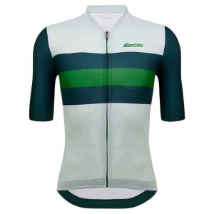 Santini Eco Sleek Bengal 2024 Short Sleeve Jersey Groen XS Man