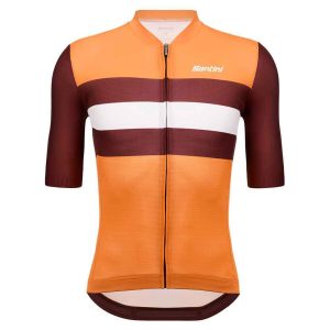 Santini Eco Sleek Bengal 2024 Short Sleeve Jersey Oranje XS Man