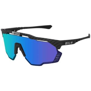 Scicon Aeroshade Kunken Sunglasses Zwart Multimirror Blue/CAT3