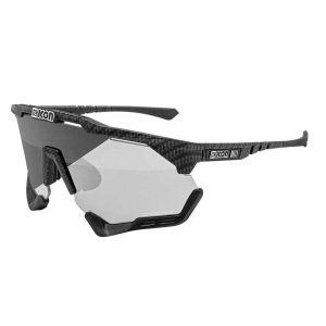 Scicon Aeroshade Xl Photochromic Sunglasses Zwart Silver Mirror/CAT 1-3