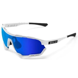 Scicon Aerotech Scnxt Mirrored Photochromic Sunglasses Wit,Blauw Photochromic Blue Mirror/CAT1-3