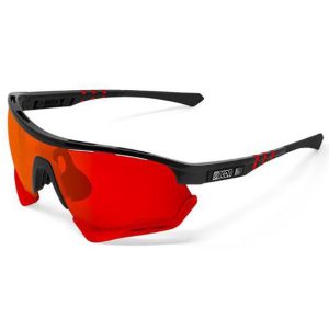 Scicon Aerotech Scnxt Photochromic Sunglasses Zwart Photochromic Red/CAT1-3
