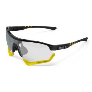 Scicon Aerotech Xl Photochromic Sunglasses Zwart Silver Mirror/CAT 1-3