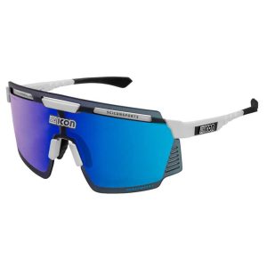 Scicon Aerowatt Sunglasses Zwart Clear/CAT0 + Multimirror Blue/CAT3