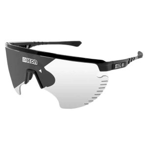 Scicon Aerowing Lamon Photochromic Sunglasses Zwart Photochromic Silver Mirror