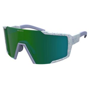 Scott Shield Sunglasses Transparant Green Chrome/CAT3