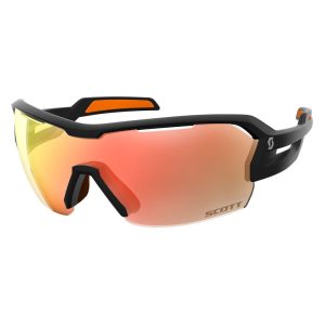 Scott Spur Sunglasses Transparant Red Chrome A + Clear/CAT1