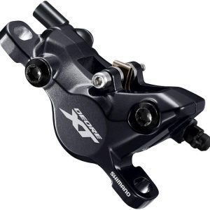 Shimano Deore XT BR-M8100 Disc Brake Caliper (Grey) (2-Piston) (Hydraulic) (Front ... - IBRM8100MPMF