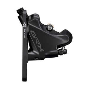 Shimano GRX BR-RX400 Disc Brake Caliper (Black) (Hydraulic) (Front) (Flat Mount) - IBRRX400F6RF