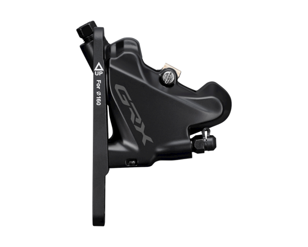 Shimano GRX BR-RX400 Disc Brake Caliper (Black) (Hydraulic) (Front) (Flat Mount) - IBRRX400F6RF