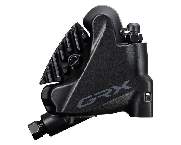 Shimano GRX BR-RX400 Disc Brake Caliper (Black) (Hydraulic) (Rear) (Flat Mount) - IBRRX400RDRF