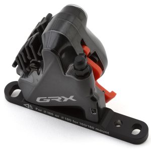 Shimano GRX BR-RX810 Disc Brake Caliper (Grey) (Hydraulic) (Front) (Flat Mount) - IBRRX810F6RF