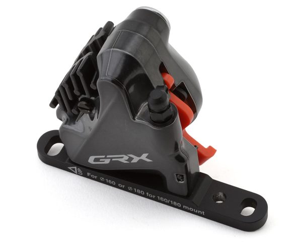 Shimano GRX BR-RX810 Disc Brake Caliper (Grey) (Hydraulic) (Front) (Flat Mount) - IBRRX810F6RF