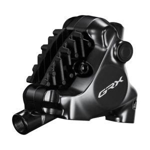 Shimano GRX BR-RX820 Disc Brake Caliper (Black) (Hydraulic) (Front) (Flat Mount) - IBRRX820F6RF