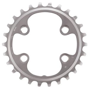 Shimano M8000 36/26 Double Chainring Wit,Grijs 26t