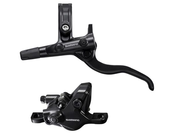 Shimano MT410 2-Piston Hydraulic Disc Brake Set (Black) (Resin Pad) (Post Mount) (Left) (Caliper Inc