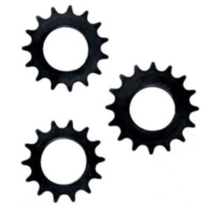 Shimano Sproked 16t 1/2x1/8 Inches Cassette Zwart 16t