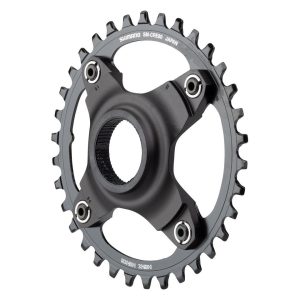 Shimano Steps E-MTB Direct Mount Chainring (Black) (1 x 10/11 Speed) (Single) (53mm Chainline) (34T)
