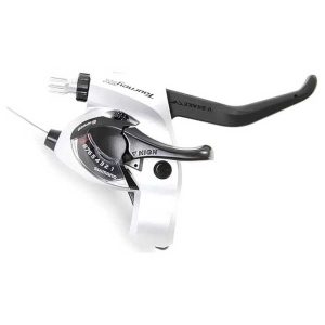 Shimano Tourney Tx St-tx800 Right Brake Lever With Shifter Zilver 8s