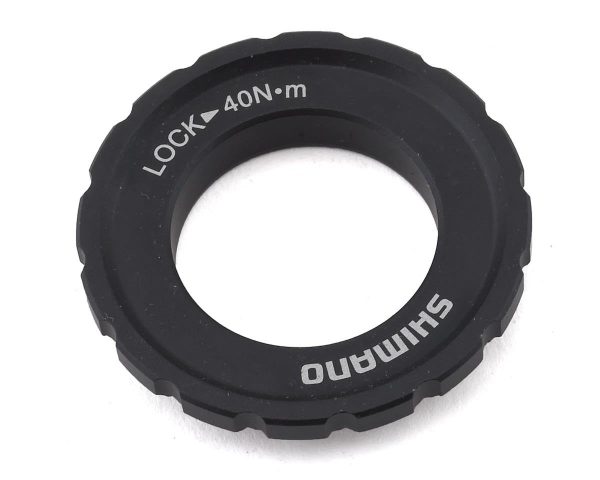Shimano XT M8010 Outer Serration Centerlock Disc Rotor Lockring (For 12/15/20mm Axle Hubs)