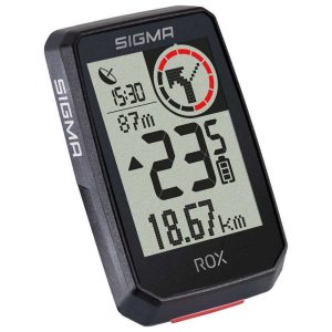Sigma Rox 2.0 Cycling Computer With Top Mount Kit Zwart