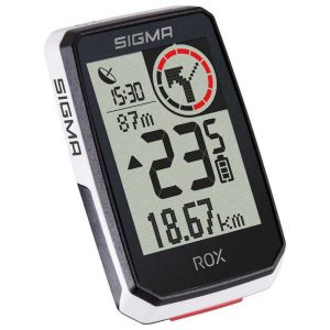 Sigma Rox 2.0 Cycling Computer With Top Mount Kit Zwart