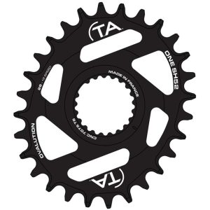 Specialites Ta One Oval Sh52-shimano Chainring Zwart 28t