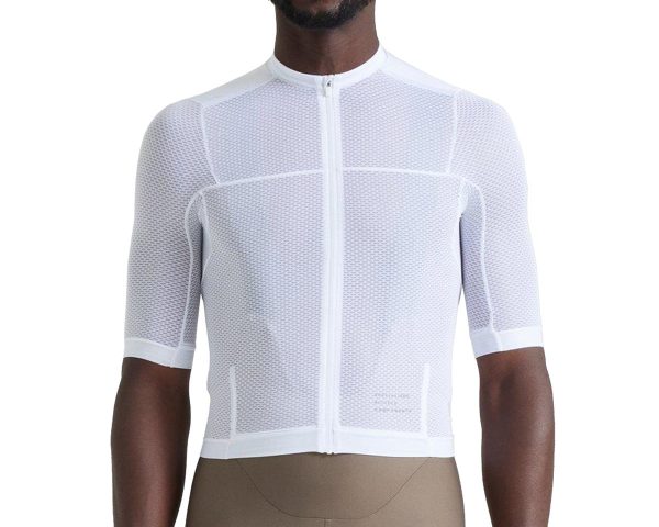 Specialized Prime LT Short Sleeve Jersey (White) (XL) - 64023-9435