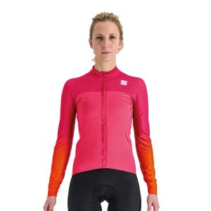 Sportful Bodyfit Pro Thermal Long Sleeve Jersey Roze XS Vrouw