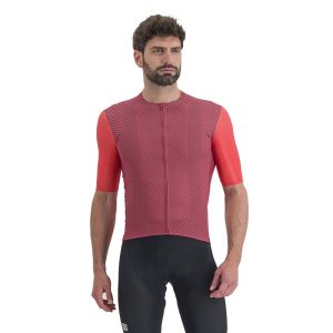 Sportful Checkmate Short Sleeve Jersey Rood S Man