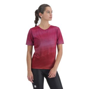 Sportful Flow Giara Long Sleeve Jersey Roze XS Vrouw
