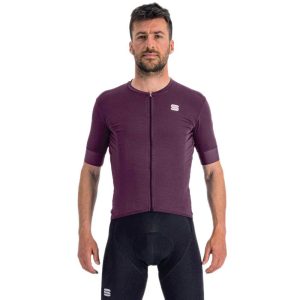 Sportful Monocrom Short Sleeve Jersey Paars XL Man