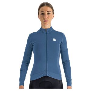 Sportful Monocrom Thermal Long Sleeve Jersey Blauw XS Vrouw