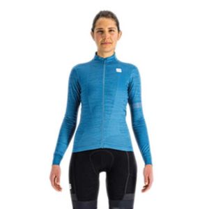 Sportful Supergiara Thermal Long Sleeve Jersey Blauw XS Vrouw