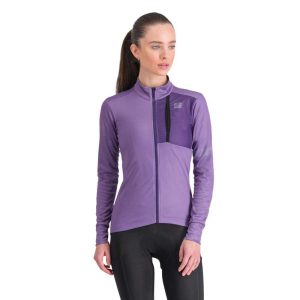 Sportful Supergiara Thermal Long Sleeve Jersey Paars S Vrouw