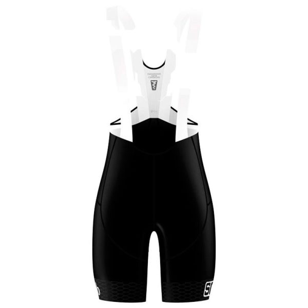 Sqlab One12 Bib Shorts Zwart XS Man