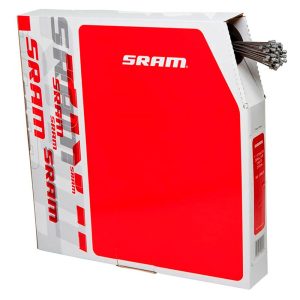 Sram Stainless Shift Cables 100 Units Gear Cable Zilver 1.1 x 2200 mm