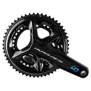 Stages Cycling Shimano Dura-ace R9200 Crankset Bi-lateral Power Meter Zilver 170 mm / 50/34t