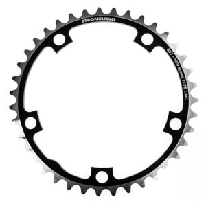 Stronglight 130 Bcd Chainring Zwart 39t