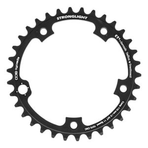 Stronglight Ct2 110 Bcd Adaptable Campagnolo Chainring Zwart 34t
