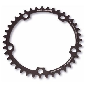 Stronglight Ct2 135 Bcd Adaptable Campagnolo Chainring Zwart 39t