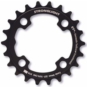 Stronglight Ct2 3rd Position 64 Bcd Chainring Zwart 22t