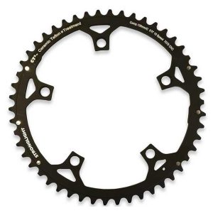 Stronglight Ct2 Adaptable Campagnolo Chainring Zwart 53t