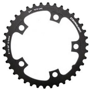 Stronglight Ct2 Dura Ace/ultegra 130 Bcd Chainring Zwart 39t